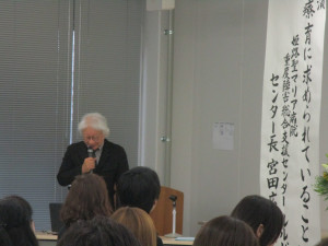 講演会　講師：宮田氏